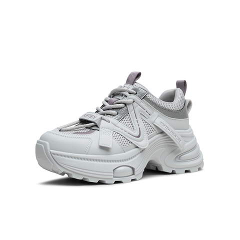 百思图2025秋季新款商场同款老爹鞋时尚厚底增高女休闲鞋G3666CM5