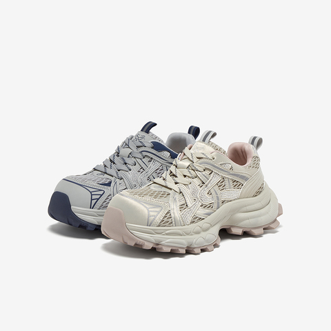 百思图2025秋季新款商场同款老爹鞋潮流厚底增高女休闲鞋B9218CM5