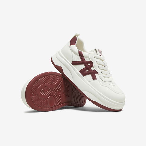 百思图2025秋季新款商场同款板鞋时尚街头潮流女休闲鞋W2025CM5