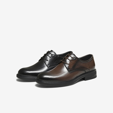 百思图2025秋季新款商场同款正装皮鞋时尚商务通勤男鞋0AF01CM5