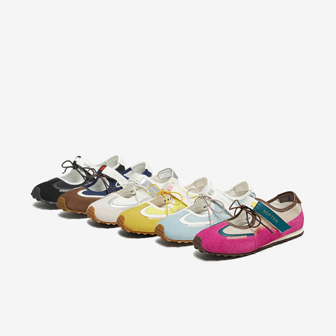 百思图2025秋季新款时尚复古休闲玛丽珍芭蕾舞鞋女单鞋D3138CM5