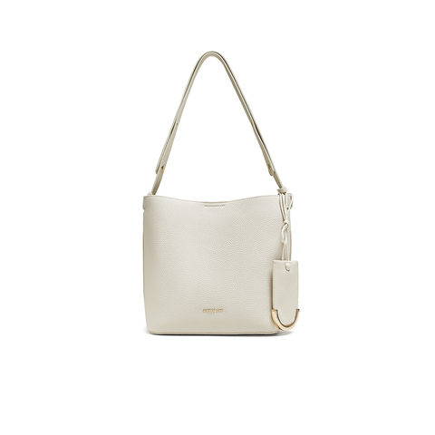 百思图2025秋季新款商场同款水桶包时尚通勤单肩包女TY030CX5