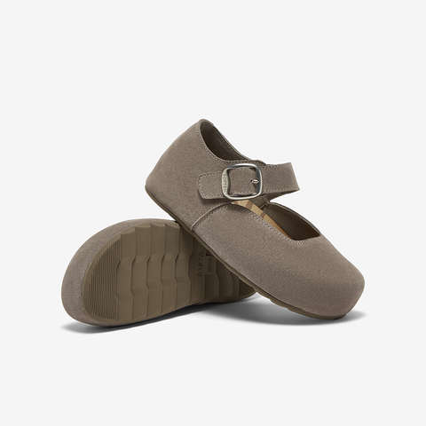 百思图2025秋季新款勃肯鞋时尚复古休闲浅口女单鞋B8771CQ5