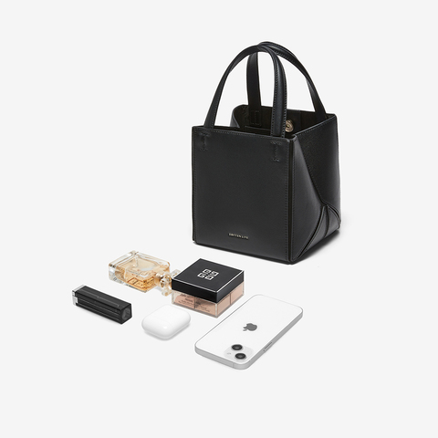 百思图2025秋季新款商场同款手提包时尚简约单肩斜挎包女J8070CX5