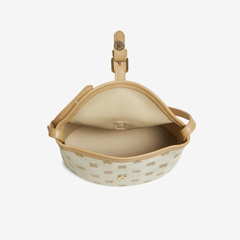 百思图2025秋季新款商场同款腋下包时尚复古斜挎包女TY038CX5