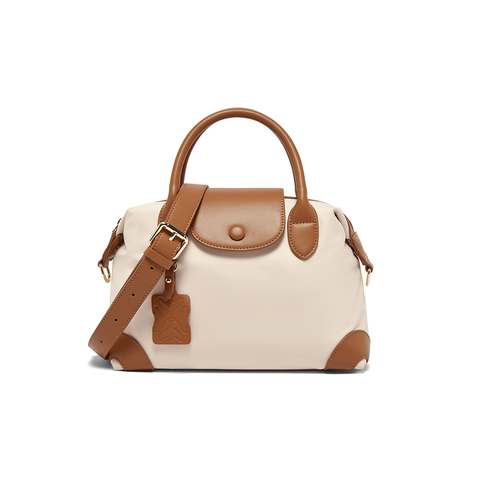 百思图2025秋季新款商场同款手提包时尚简约通勤斜挎包女TY035CX5