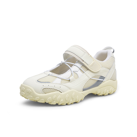 百思图2025秋季新款时尚复古休闲运动玛丽珍厚底女单鞋A2074CM5