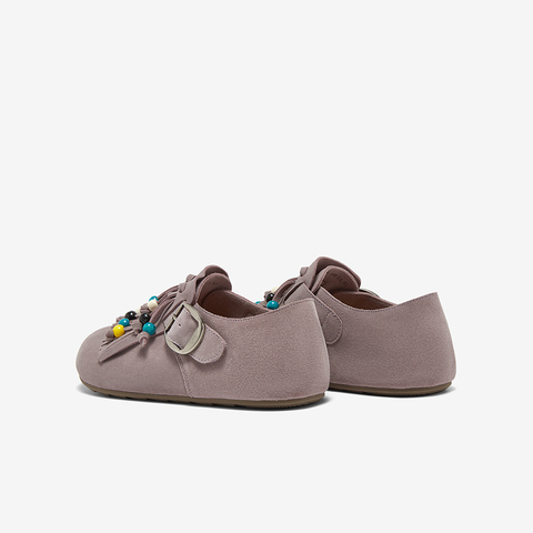 百思图2025秋季新款商场同款勃肯鞋时尚休闲女单鞋BS126CM5