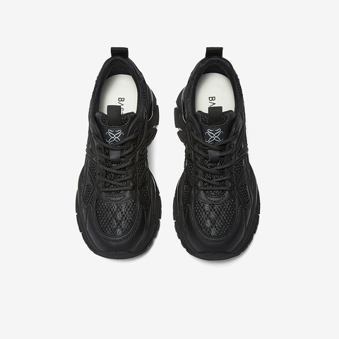 百思图2025秋季新款商场同款老爹鞋时尚厚底增高女休闲鞋G8833CM5