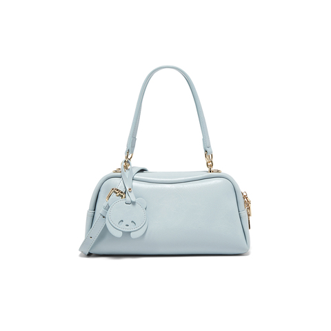 百思图2025夏新款商场同款波士顿包时尚通勤单肩斜挎包女TY013BX5