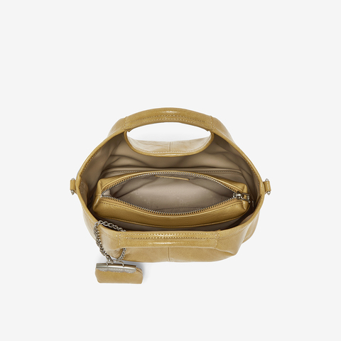 百思图2025夏季新款商场同款手提包时尚简约斜挎包女TY015BX5