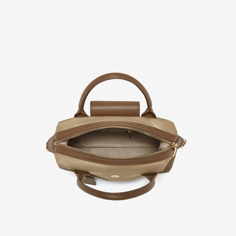 百思图2025秋季新款商场同款手提包时尚简约通勤斜挎包女TY035CX5