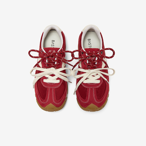 百思图2025秋季新款商场同款德训鞋时尚复古街头女休闲鞋G6613CM5