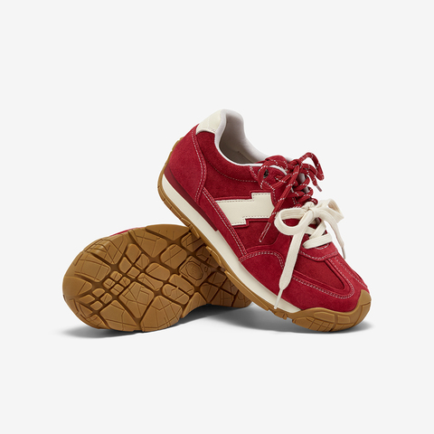 百思图2025秋季新款商场同款德训鞋时尚复古街头女休闲鞋G6613CM5