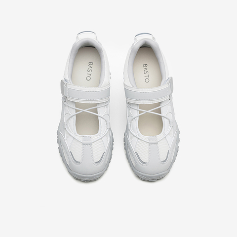 百思图2025秋季新款时尚复古运动德训鞋厚底女休闲鞋A2074CM5