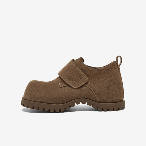 百思图2025秋季新款商场同款勃肯鞋时尚复古休闲女单鞋W0225CM5