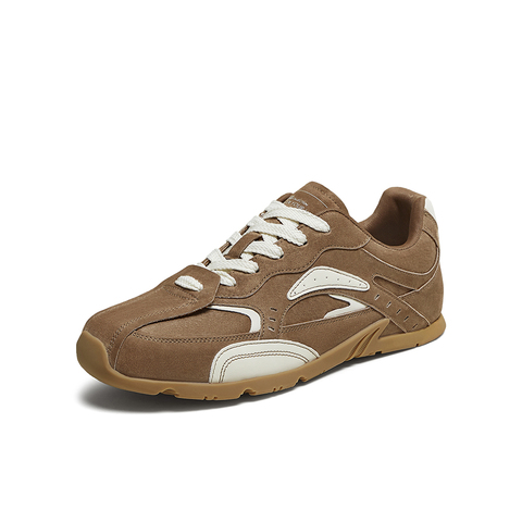 百思图2025秋季新款德训鞋时尚复古潮流男运动休闲鞋02501CM5