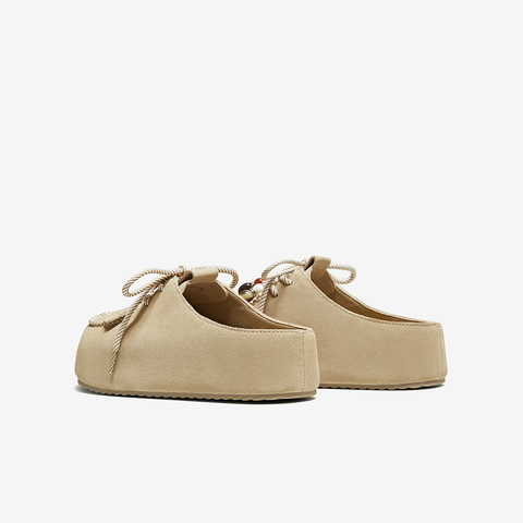 百思图2025秋季新款商场同款勃肯鞋时尚休闲女拖鞋E7323CH5