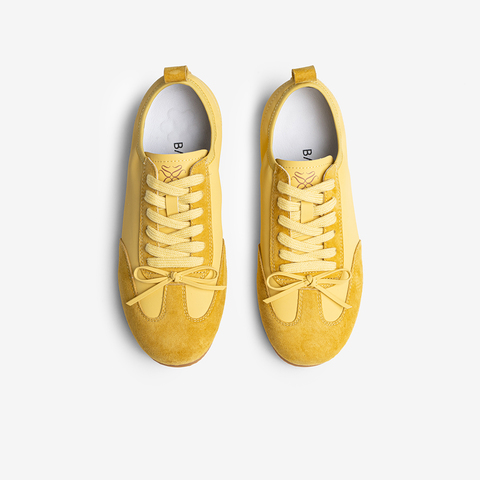 百思图2025秋季新款德训鞋时尚简约户外运动女休闲鞋D3225CM5