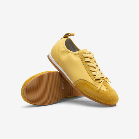 百思图2025秋季新款德训鞋时尚简约户外运动女休闲鞋D3225CM5