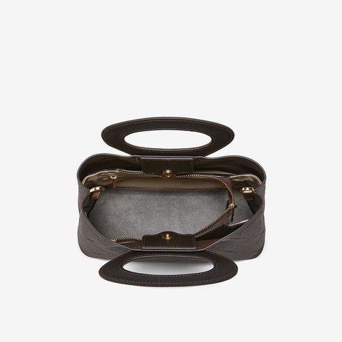 百思图2025秋季新款商场同款手提包简约通勤单肩斜挎包女J8031CX5