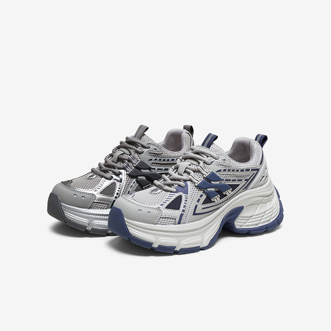 百思图2025秋季新款商场同款老爹鞋时尚厚底增高女休闲鞋B9106CM5