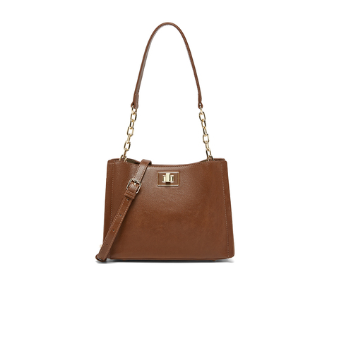 百思图2025秋季新款商场同款腋下包时尚简约单肩包女J9019CX5