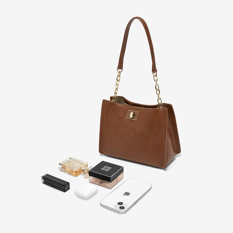 百思图2025秋季新款商场同款腋下包时尚简约单肩包女J9019CX5