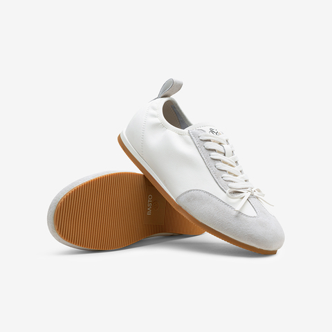 百思图2025秋季新款德训鞋时尚简约户外运动女休闲鞋D3225CM5