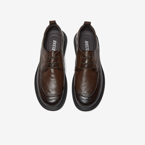 百思图2025秋季新款商场同款休闲皮鞋时尚商务男鞋WOD01CM5