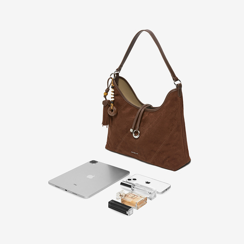 百思图2025秋季新款商场同款托特包时尚大容量单肩包女X3751CX5