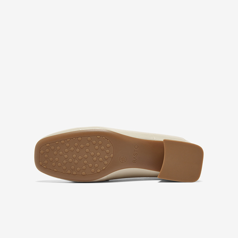 百思图2025秋季新款乐福鞋时尚复古通勤粗跟方头女单鞋TL527CA5