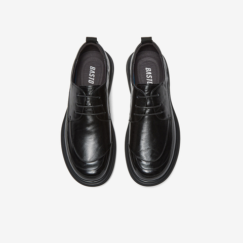 百思图2025秋季新款商场同款休闲皮鞋时尚商务男鞋WOD01CM5