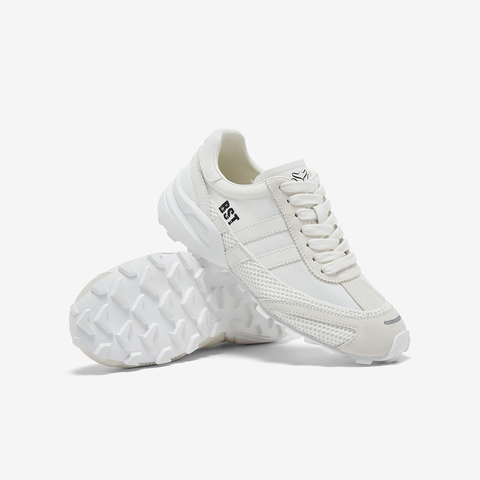 百思图2025秋季新款德训鞋时尚复古街头运动女休闲鞋D3262CM5