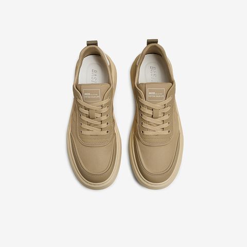 百思图2025夏季新款时髦户外运动厚底圆头男休闲鞋66506BM5