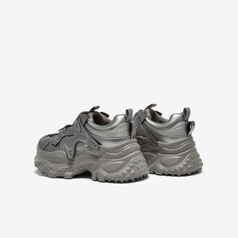 百思图2025秋季新款商场同款老爹鞋时尚厚底增高女休闲鞋G6111CM5