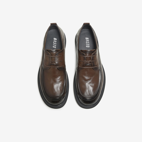 百思图2025秋季新款商场同款正装皮鞋时尚商务通勤男鞋0FH01CM5