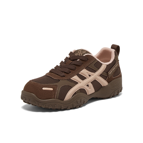 百思图2025秋季新款商场同款德训鞋时尚复古女休闲运动鞋D3606CM5