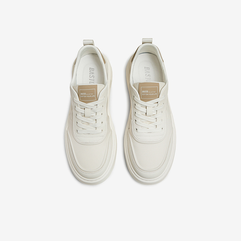 百思图2025夏季新款时髦户外运动厚底圆头男休闲鞋66506BM5