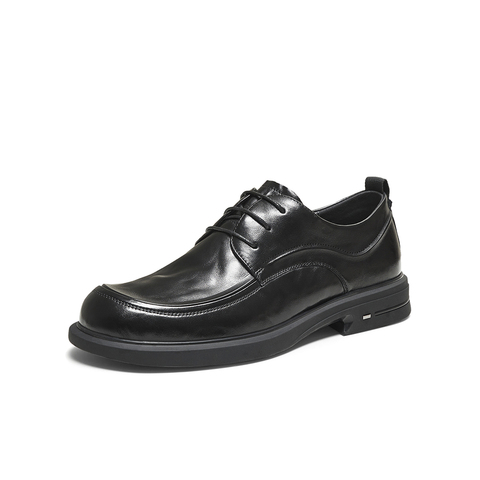 百思图2025秋季新款商场同款正装皮鞋时尚商务通勤男鞋0FH01CM5