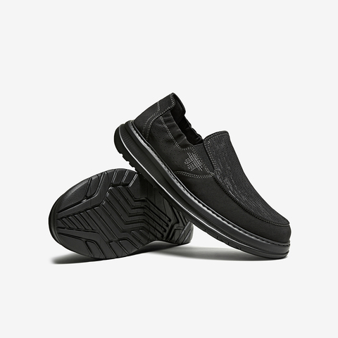 百思图2025夏季新款简约时尚户外休闲布鞋厚底男休闲鞋K8868BM5