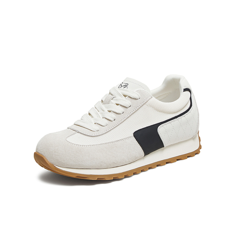 百思图2025秋季新款阿甘鞋时尚复古户外运动女休闲鞋D3359CM5