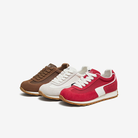 百思图2025秋季新款阿甘鞋时尚复古户外运动女休闲鞋D3359CM5