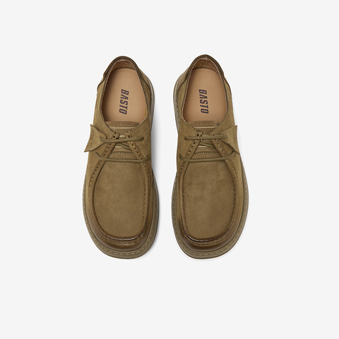 百思图2025秋季新款商场同款袋鼠鞋时尚运动男休闲鞋K8899CM5