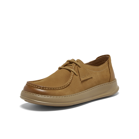 百思图2025秋季新款商场同款袋鼠鞋时尚运动男休闲鞋K8899CM5