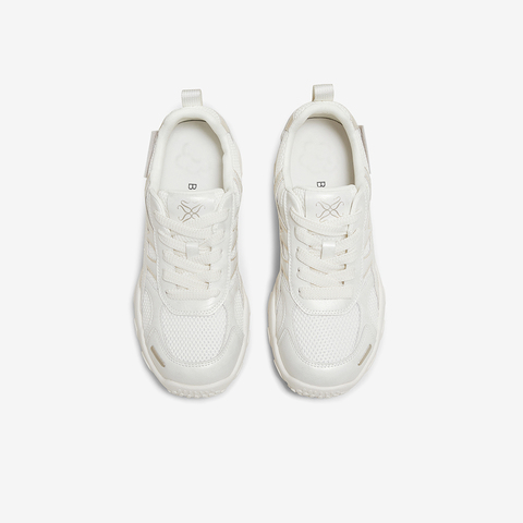 百思图2025秋季新款德训鞋时尚复古户外运动女休闲鞋D3383CM5