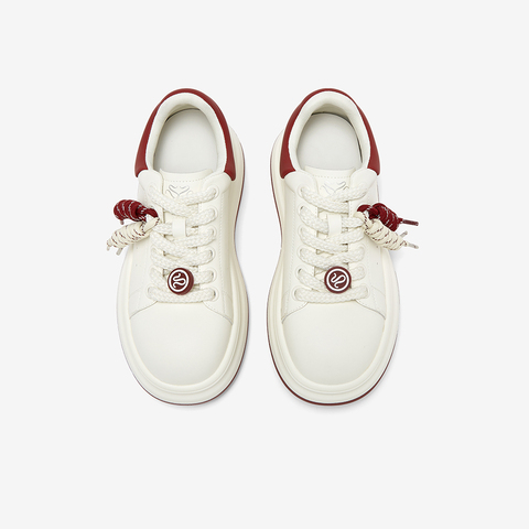 百思图2025秋季新款商场同款板鞋时尚街头运动女休闲鞋D3385CM5