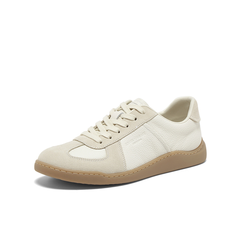 百思图2025秋季新款商场同款德训鞋时尚复古运动男休闲鞋BC817CM5