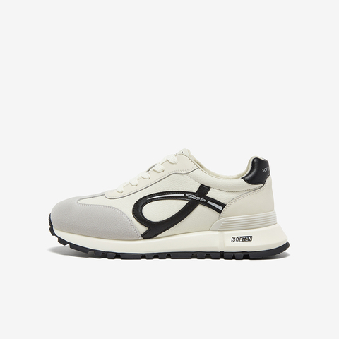 百思图2025秋季新款商场同款阿甘鞋时尚复古运动男休闲鞋FEK01CM5