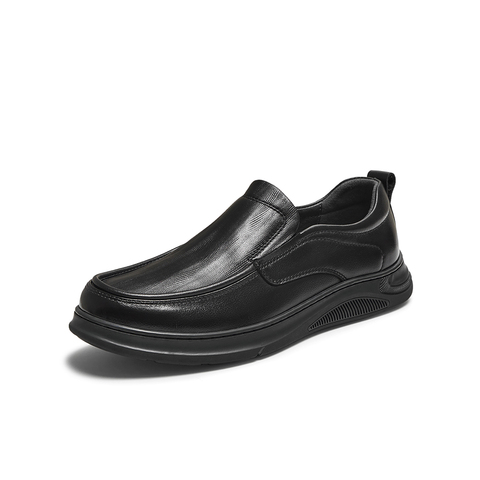 百思图2025秋季新款商场同款乐福鞋时尚简约男休闲皮鞋59761CM5